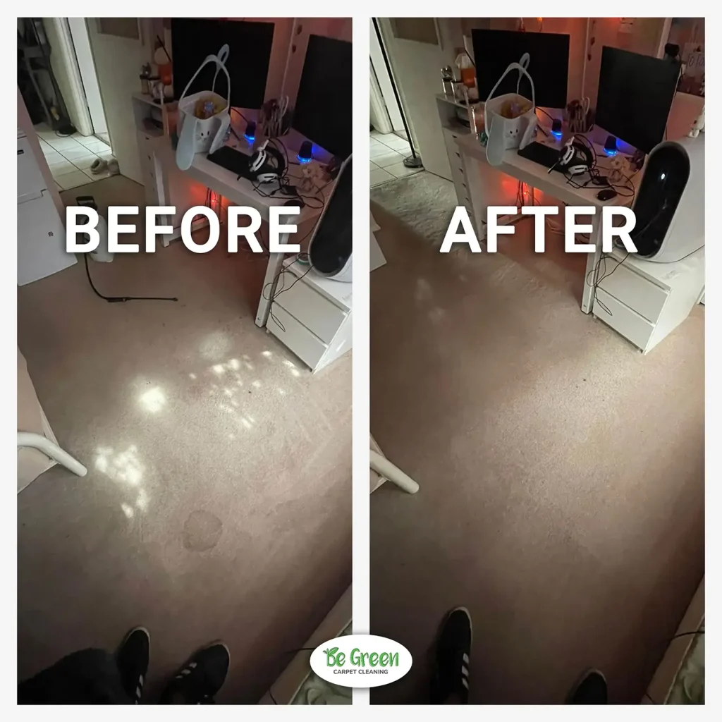 Gaming room carpet cleaning